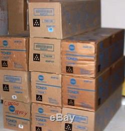(10X) Genuine Konica Minolta A04P131 (TN610K) Black Toner Cartridge bizhub PRESS