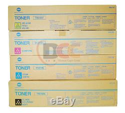 4 Konica Minolta Bizhub C352 Toner Cartridges Tn312c Tn312y Tn312m Tn312k C352