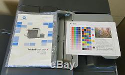 Bizhub C654 Konica Minolta Colour Photocopier Copier 65ppm Fax and Finisher