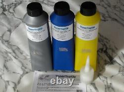 Black, Cyan, Yellow Toner Refills for Konica Minolta BizHub C451 A070130 TN611C