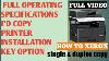 Full Operating Printer Installation Id Copy Specifications Konica Minolta Bizhub 205i U0026 225i