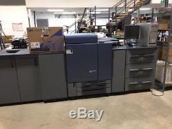 KONICA BIZHUB C8000 Digital Colour Press with Fiery RIP and all cables