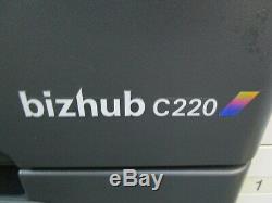 Konica Bizhub C220 Colour Photocopier/Copier & Fax Unit