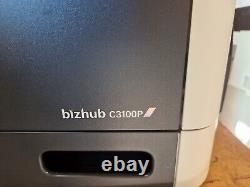 Konica Bizhub C3100P Colour Laser Printer with warranty