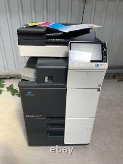 Konica Bizhub C458 multi-function colour copier/printer Low Usage