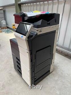 Konica Bizhub C458 multi-function colour copier/printer Low Usage