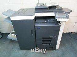 Konica Bizhub C652 Colour Photocopier/Copier, Fax Unit & Booklet Saddle Finsher