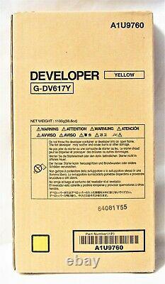 Konica Minolta A1U9760 / G-DV61Y Developer Yellow für Bizhub Press C6000 7000