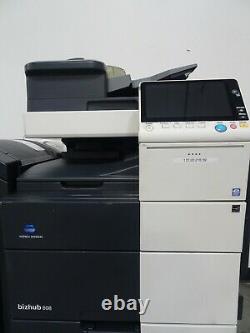 Konica Minolta Bizhub 808 copier printer scanner Only 246K copies 80 ppm