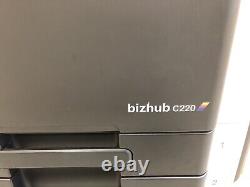 Konica Minolta Bizhub C220 In Excellent Condition Copier Printer Scanner Fax