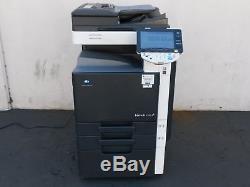 Konica Minolta Bizhub C220 Mfp Color Scanner Copier Printer 22ppm +dk-507 Drawer