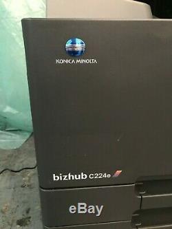Konica Minolta Bizhub C224e Colour Printer/Photocopier/Scanner DELIVERY POA