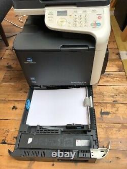 Konica Minolta Bizhub C25 A4 colour copier, printer, scanner. Multi sheet feeder