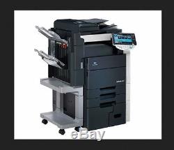 Konica Minolta Bizhub C451 C Farbkopierer Drucker Scanner Fax Finisher #39799