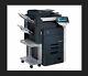 Konica Minolta Bizhub C451 C Farbkopierer Drucker Scanner Fax Finisher #39799