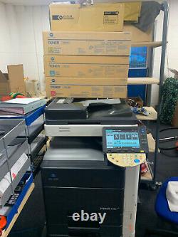 Konica Minolta Bizhub C452 Office Printer with Replacement Colour Cartridges
