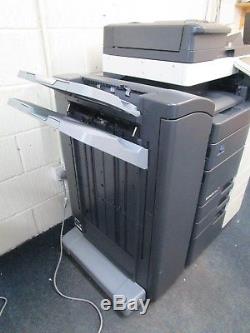 Konica Minolta Bizhub C554 Colour Photocopier, Staple Finisher & Fax Unit