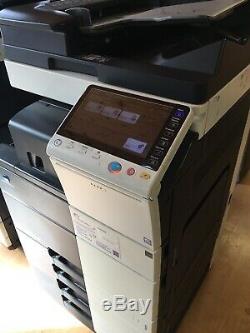 Konica Minolta Bizhub C554e Network Colour Copy Printer Scanner Stapler Finisher