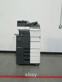 Konica Minolta Bizhub C558 color copier Only 150K copies 55 page per minute