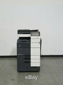 Konica Minolta Bizhub C654e color copier Only 153K copies 65 page per minute