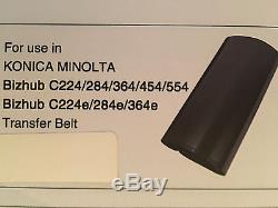Konica Minolta Bizhub Transfer Belts C028, C224, C284, C364, C454, C554, C225E, C364E