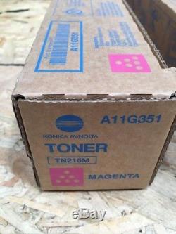Original Konica Minolta TN216M Toner Magenta A11G351 bizhub C220 C280 