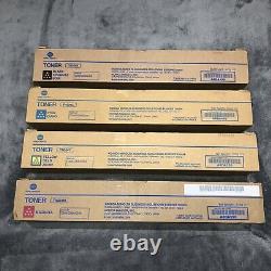 Konica Minolta TN324 Genuine Toner set C, M, Y, K Cartridge Bizhub C258/308/368