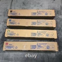 Konica Minolta TN324 Genuine Toner set C, M, Y, K Cartridge Bizhub C258/308/368