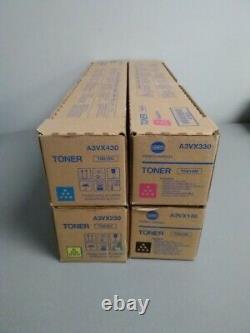 Konica Minolta TN619 Toner Set Yellow Magenta Cyan Black bizhub PRESS C1060
