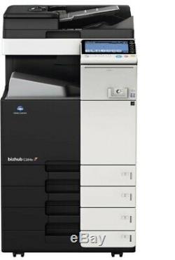 Konica Minolta bizhub C224e Kopierer Drucker Scanner Fax wenig gedruckt