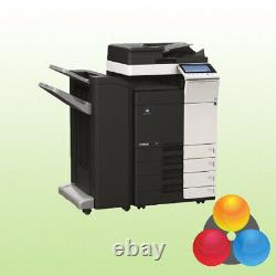 Konica Minolta bizhub C364e 4 PF Drucker Scanner Kopierer mit Finisher