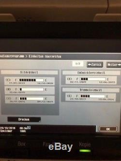 Konica Minolta bizhub C552 Farbkopierer Drucker Scanner gebr mit Efi Fiery IC412