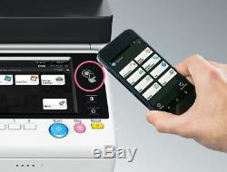 Konica Minolta bizhub c227 Color Copier Print Scan Fax LOW 30K Total