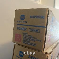 Konica TN619 toner CMKK For Bizhub Press C1060, C1070P, C1070 Same Day Shipping