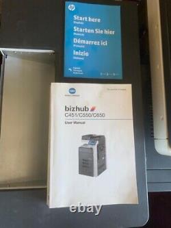 Konica minolta Biz hub C550 Full Colour Duplex Digital Printer And Finisher