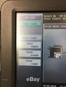 Konica minolta bizhub C451 Colour Network Copier Printer BOOKLET MAKER scan MFP