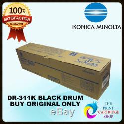 New Genuine Konica Minolta A0XV0RD DR311K Black Drum Unit Bizhub C220 C280 C360