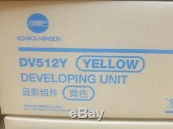 Oem Dv512y Yellow Developing Unit Konica Minolta Bizhub C554 C454 C364 A2xn08d