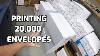 Printing Envelopes On Konica Minolta Digital Press Update On New Paper Cutter