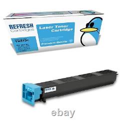 Refresh Cartridges Cyan TN613C Toner Compatible With Konica Minolta Printers