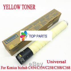 Set toner for Konica Minolta bizhub C454E/C554E/C258/C308/C368 TN512 TN324