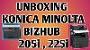 Unboxing Installation Operation Konica Minolta Bizhub 205i 225i Best Photo Copier Machine 2021