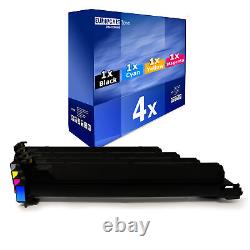 4x Toner pour Konica Minolta Bizhub C-203 C-253