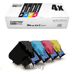 4x Toner pour Konica Minolta Bizhub C 35 P, TNP22