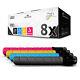 8x Toner Pour Konica Minolta Bizhub C 220 280 Tn216