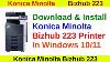 Installez Konica Minolta Bizhub 223 Imprimante Sous Windows 10 11