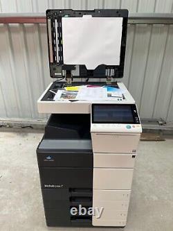 Konica Bizhub C458 photocopieur/imprimante couleur multifonction à faible utilisation