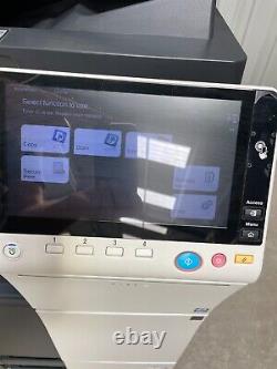 Konica Bizhub C458 photocopieur/imprimante couleur multifonction à faible utilisation