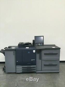 Konica Bizhub Presse Imprimante Scanner Copieur Couleur C7000 Seulement 1,6 MIL Mètres