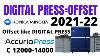 Konica Minolta Accuriopress C14000 C12000 Va Changer L'industrie De L'imprimerie Commerciale